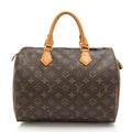Louis Vuitton Monogram Canvas Speedy 30 Satchel (SHF-Y6nBhs)