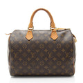 Louis Vuitton Monogram Canvas Speedy 30 Satchel (SHF-xGja6B)