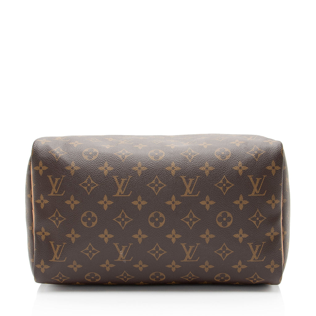Louis Vuitton Monogram Canvas Speedy 30 Satchel