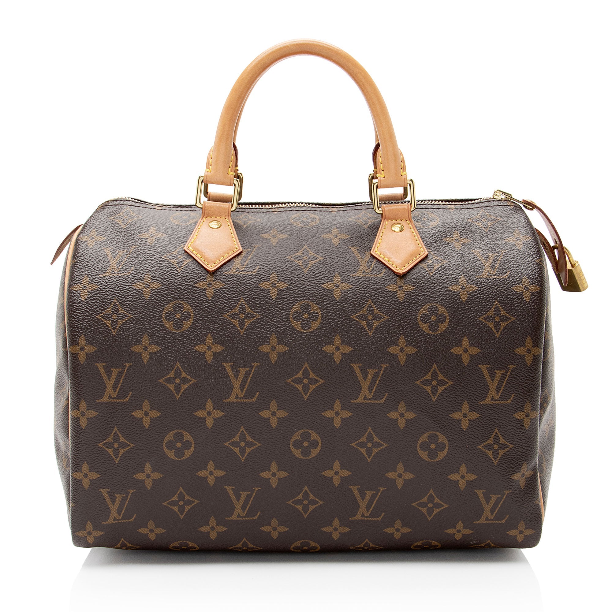 Louis Vuitton Monogram Canvas Speedy 30 Satchel