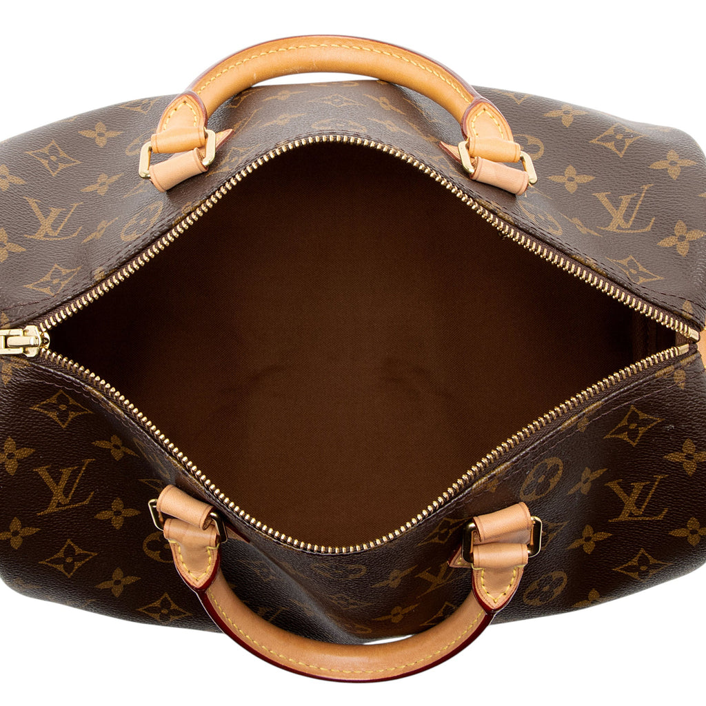 Louis Vuitton Monogram Canvas Speedy 30 Satchel