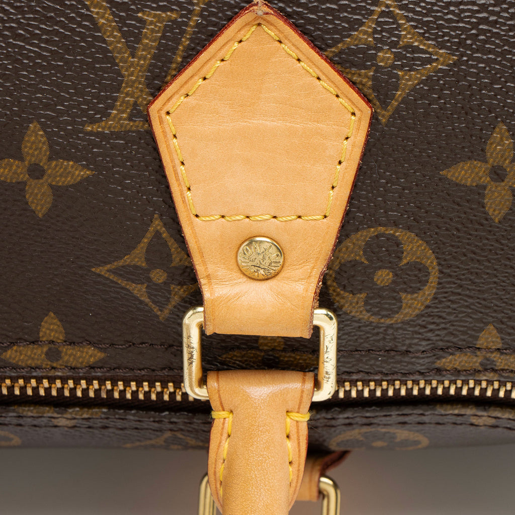 Louis Vuitton Monogram Canvas Speedy 30 Satchel