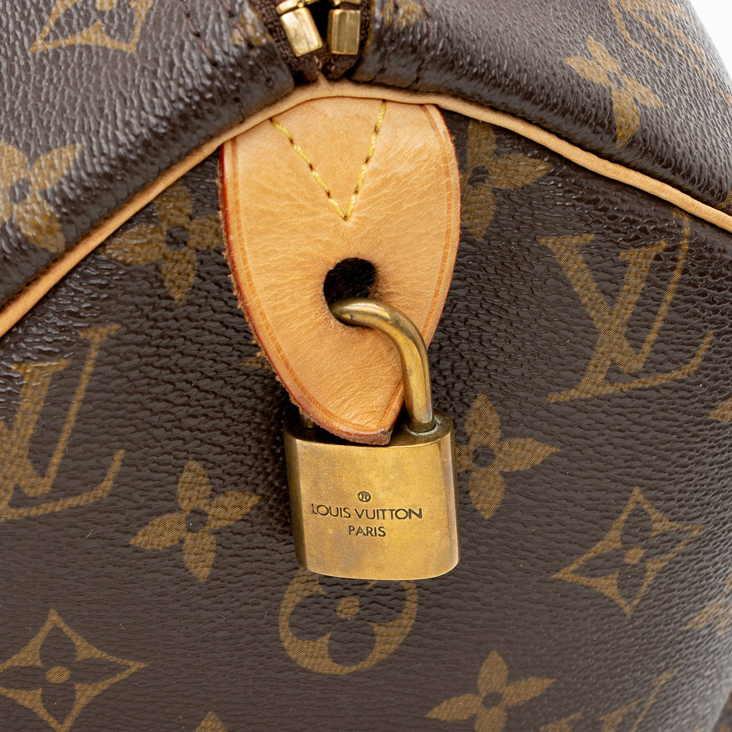 Louis Vuitton Monogram Canvas Speedy 30 Satchel