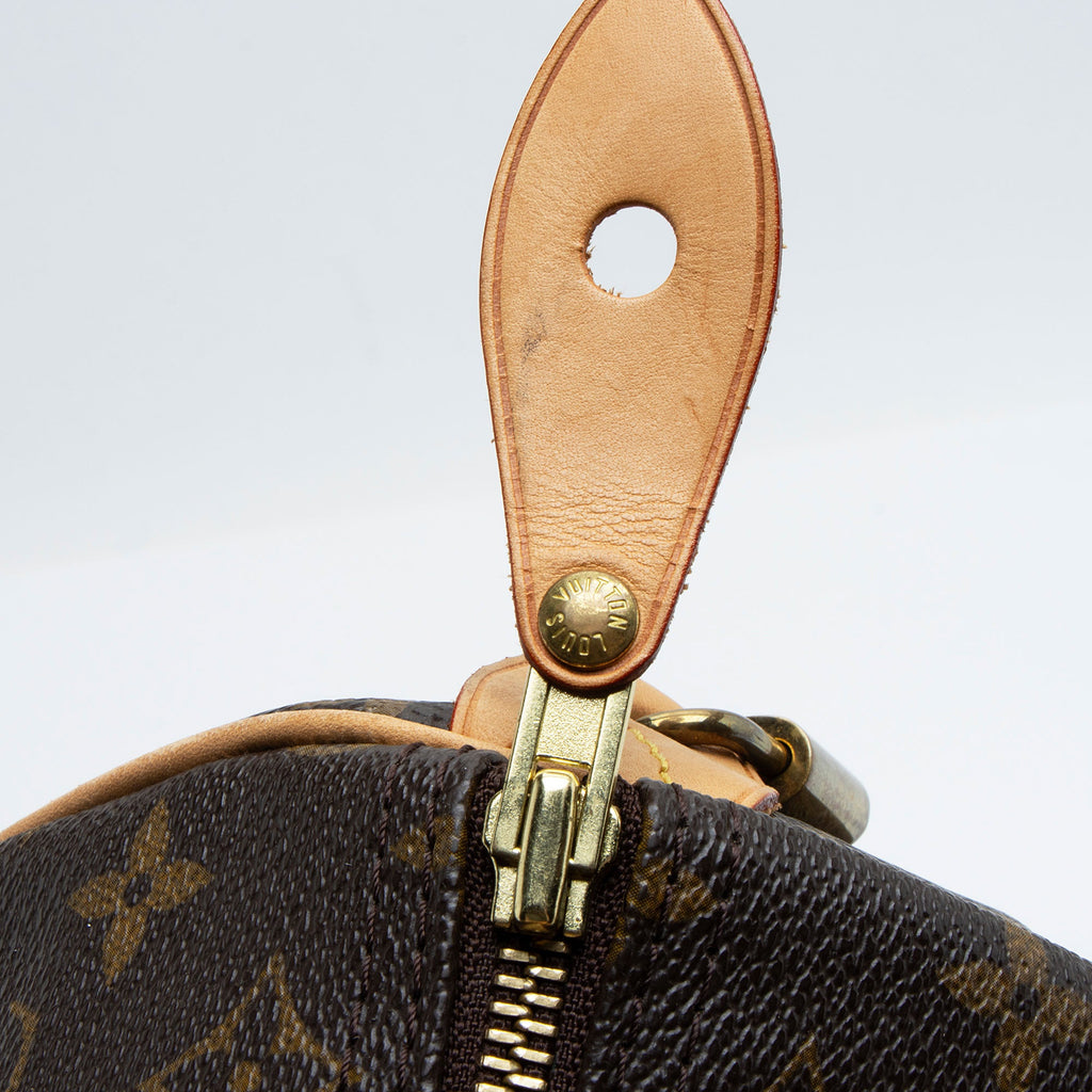 Louis Vuitton Monogram Canvas Speedy 30 Satchel