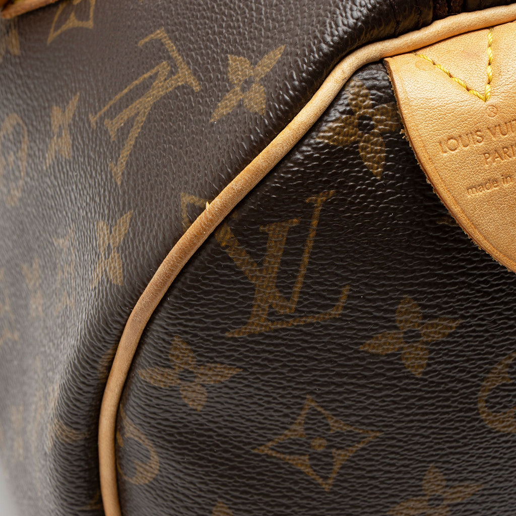 Louis Vuitton Monogram Canvas Speedy 30 Satchel