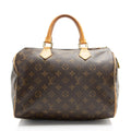 Louis Vuitton Monogram Canvas Speedy 30 Satchel