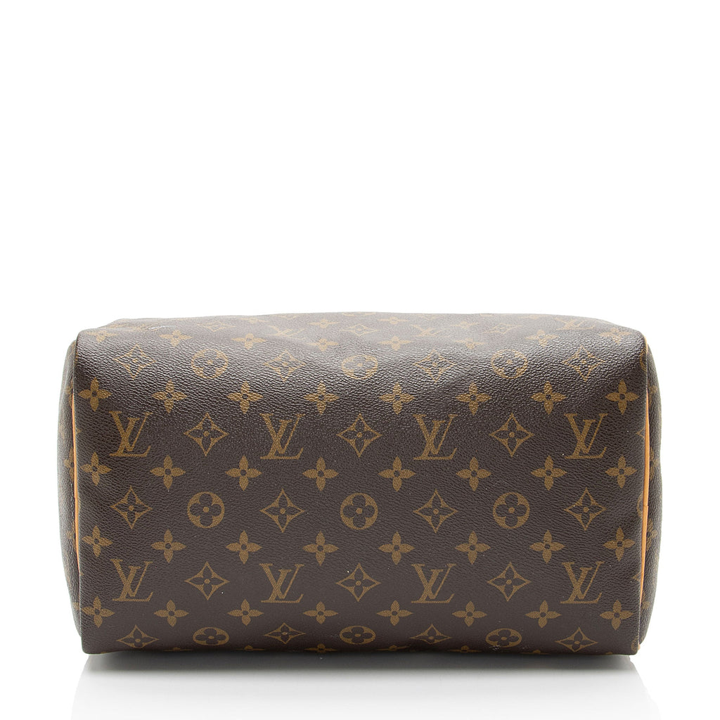 Louis Vuitton Monogram Canvas Speedy 30 Satchel