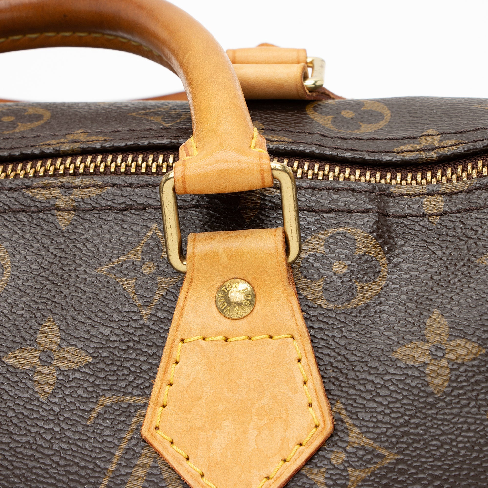 Louis Vuitton Monogram Canvas Speedy 30 Satchel