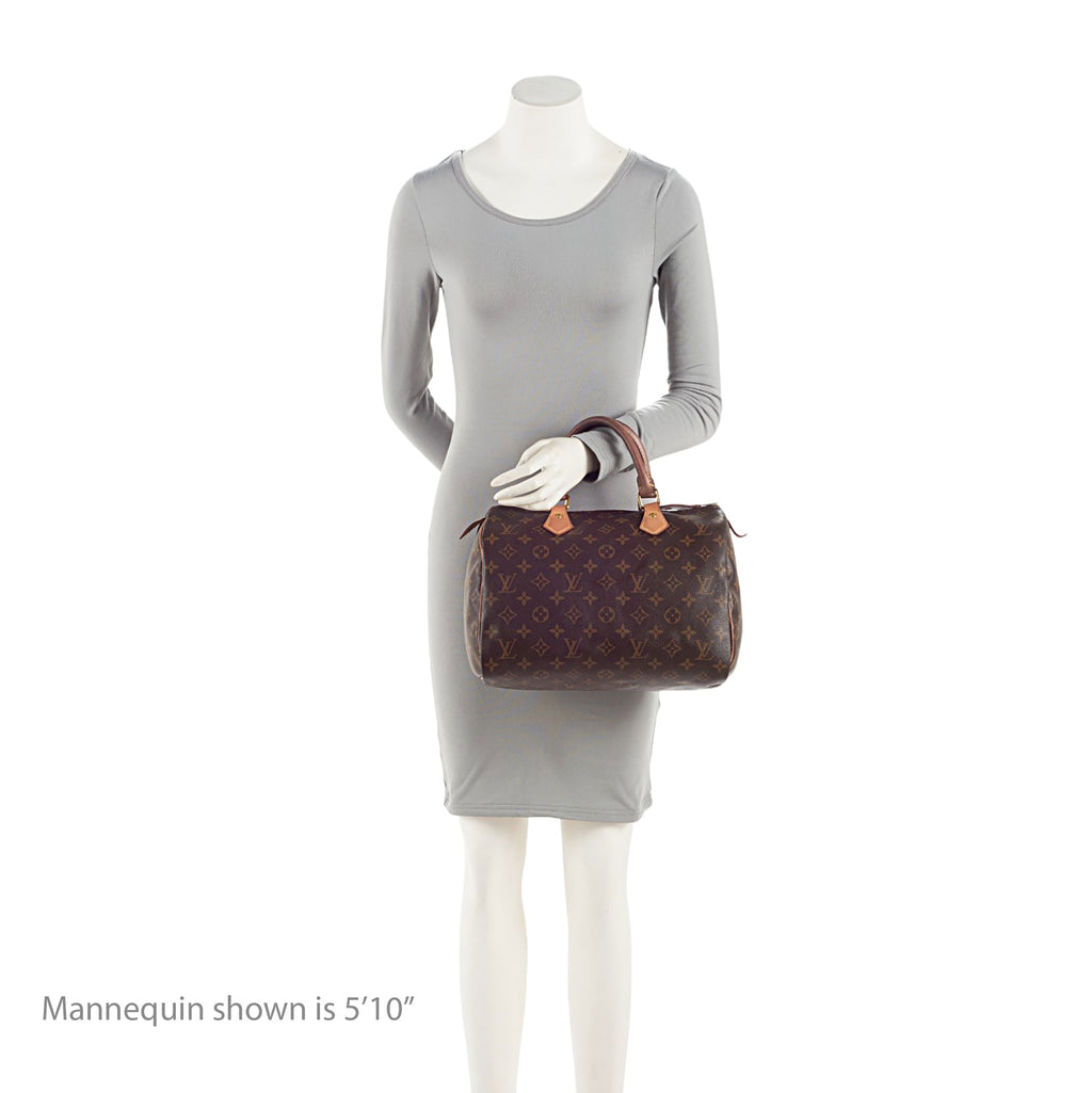 Louis Vuitton Monogram Canvas Speedy 30 Satchel