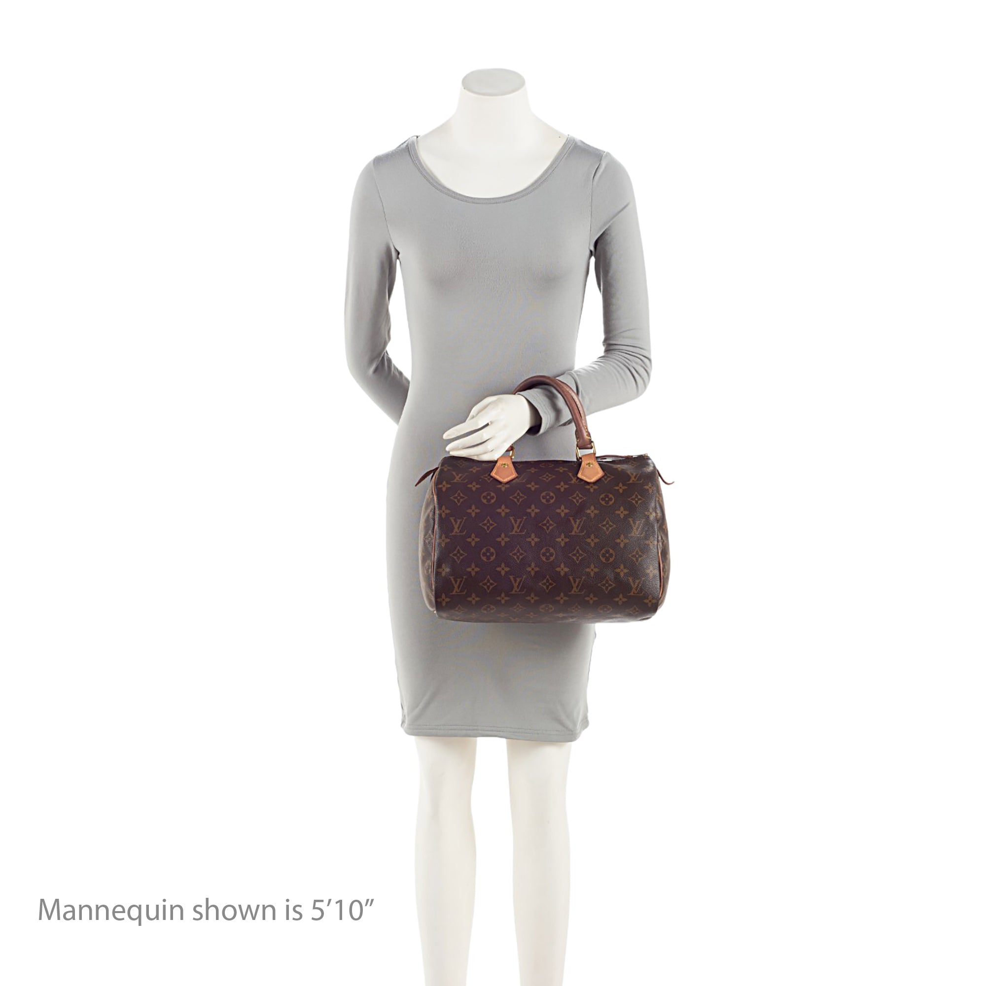 Louis Vuitton Monogram Canvas Speedy 30 Satchel