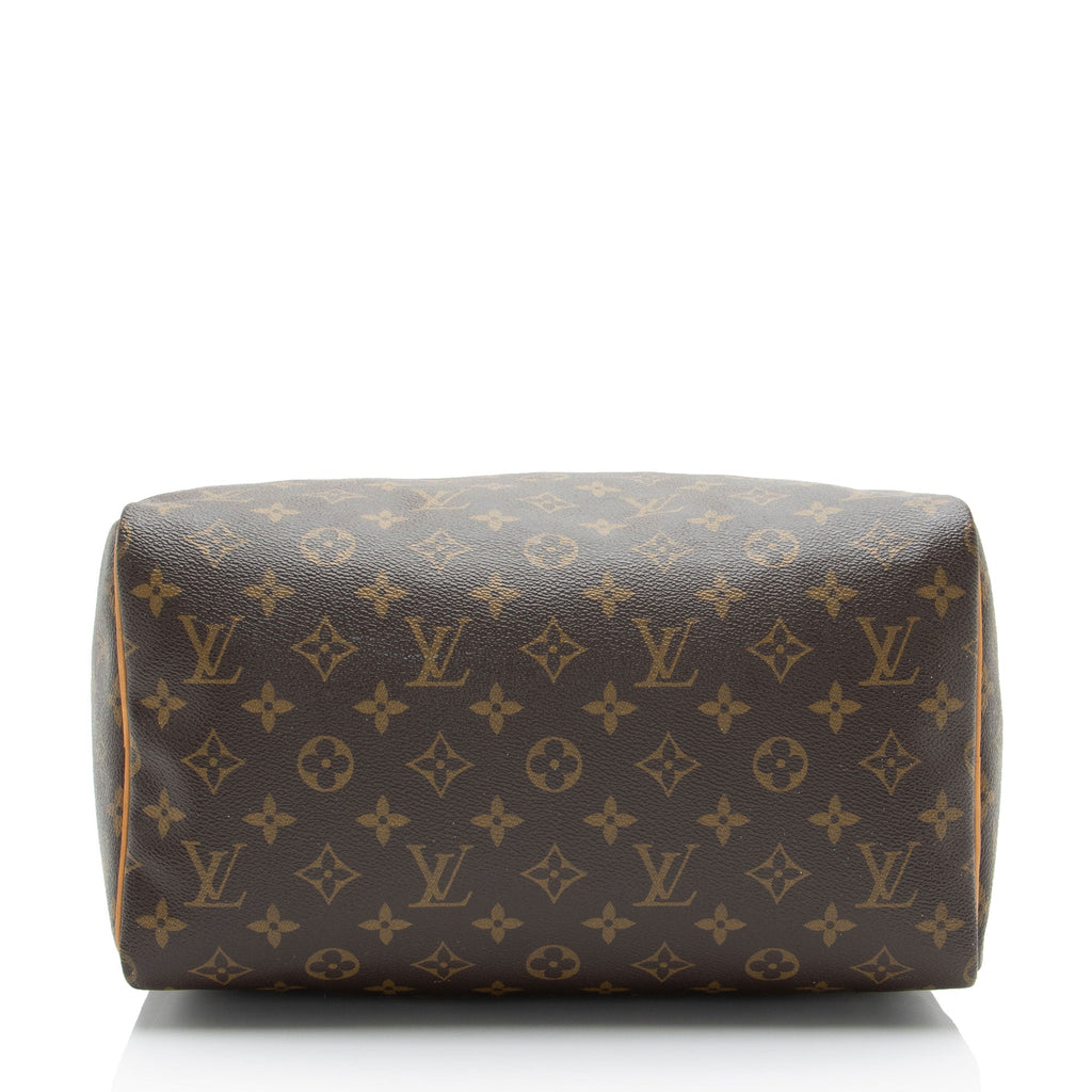 Louis Vuitton Monogram Canvas Speedy 30 Satchel