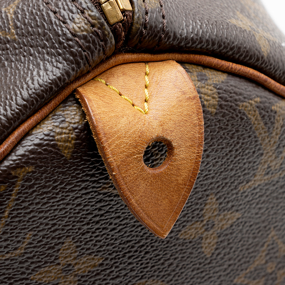 Louis Vuitton Monogram Canvas Speedy 30 Satchel - FINAL SALE (SHF-17824)