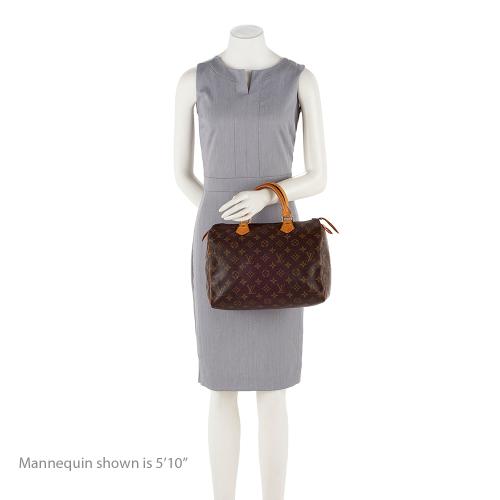 Louis Vuitton Vintage Monogram Canvas Speedy 30 Satchel (SHF-17825)