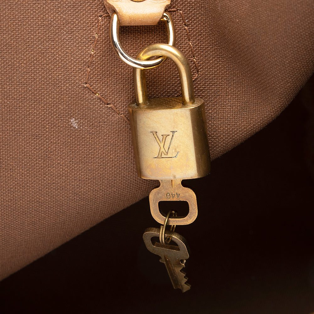 Louis Vuitton Monogram Canvas Speedy 35 Satchel (SHF-21589)