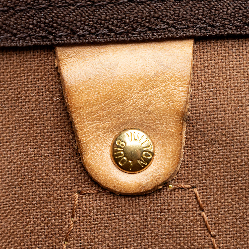 Louis Vuitton Monogram Canvas Speedy 35 Satchel (SHF-21589)