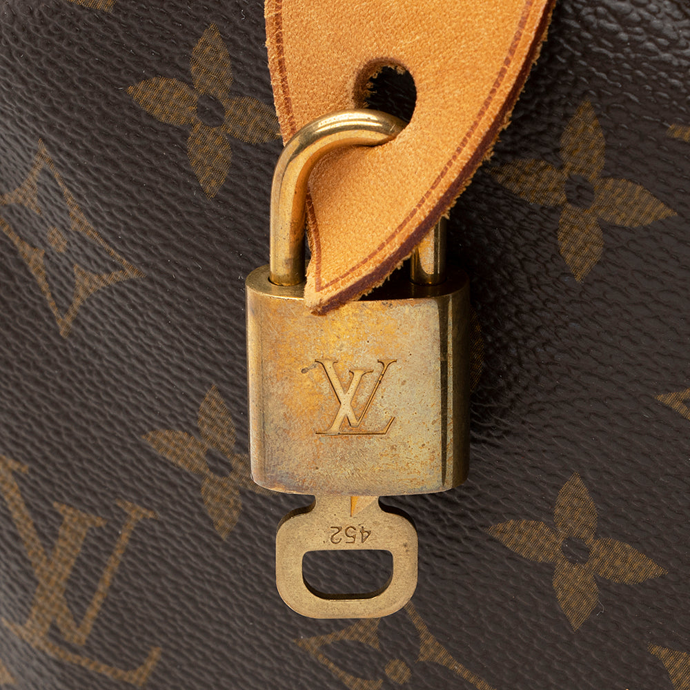 Louis Vuitton Monogram Canvas Speedy 35 Satchel (SHF-21621)