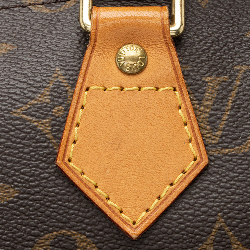 Louis Vuitton Monogram Canvas Speedy 35 Satchel (SHF-21621)