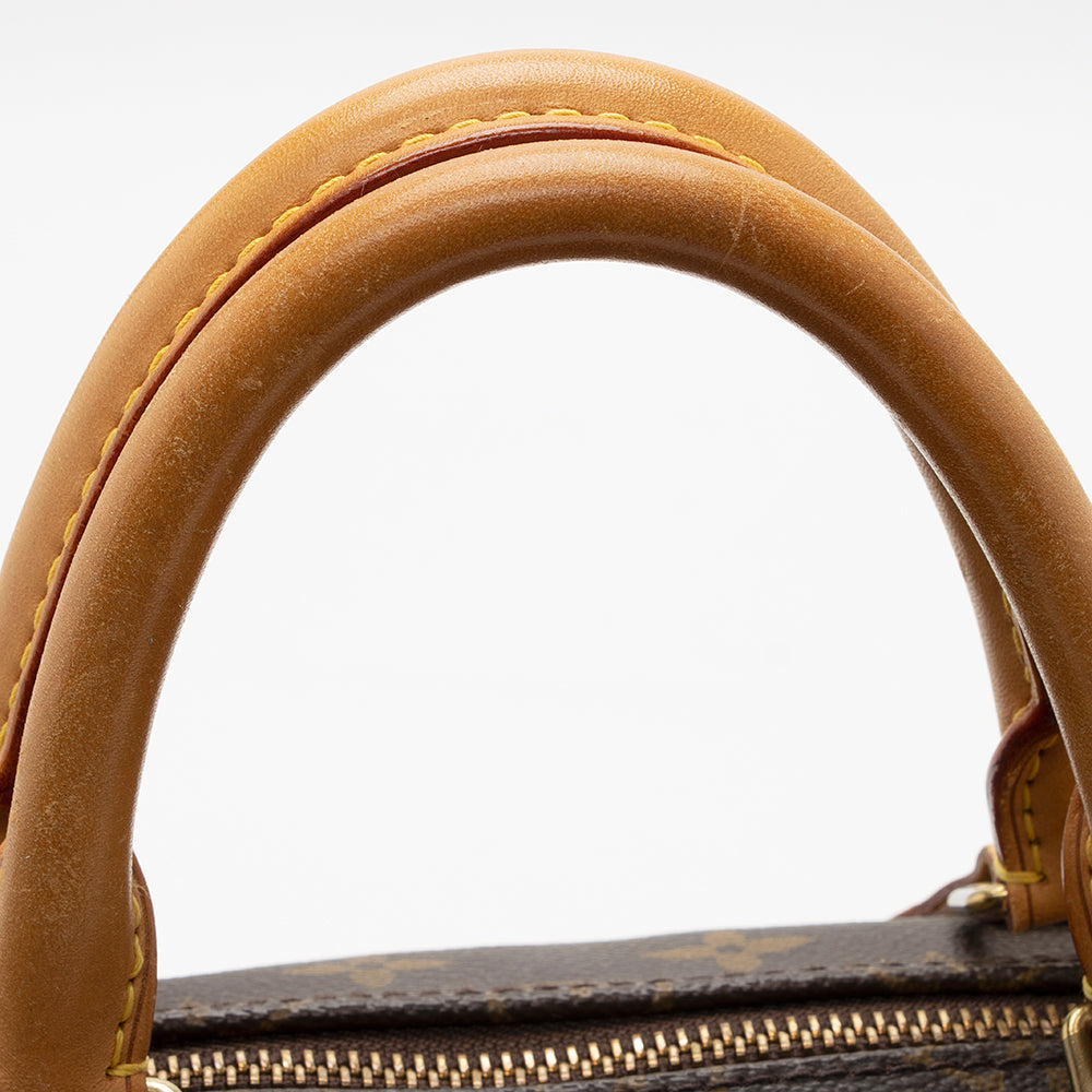 Louis Vuitton Monogram Canvas Speedy 35 Satchel (SHF-21621)