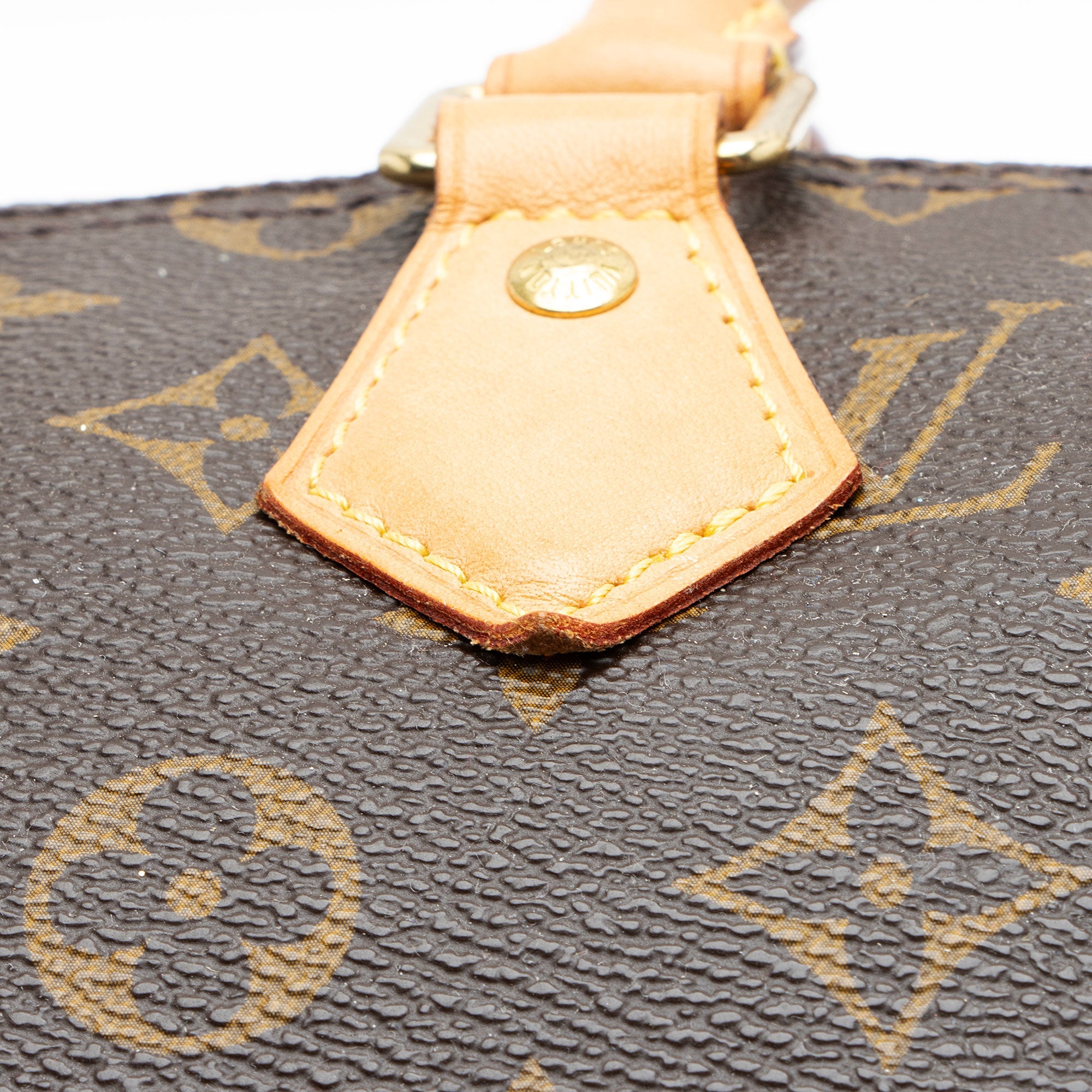 Louis Vuitton Monogram Canvas Speedy 35 Satchel