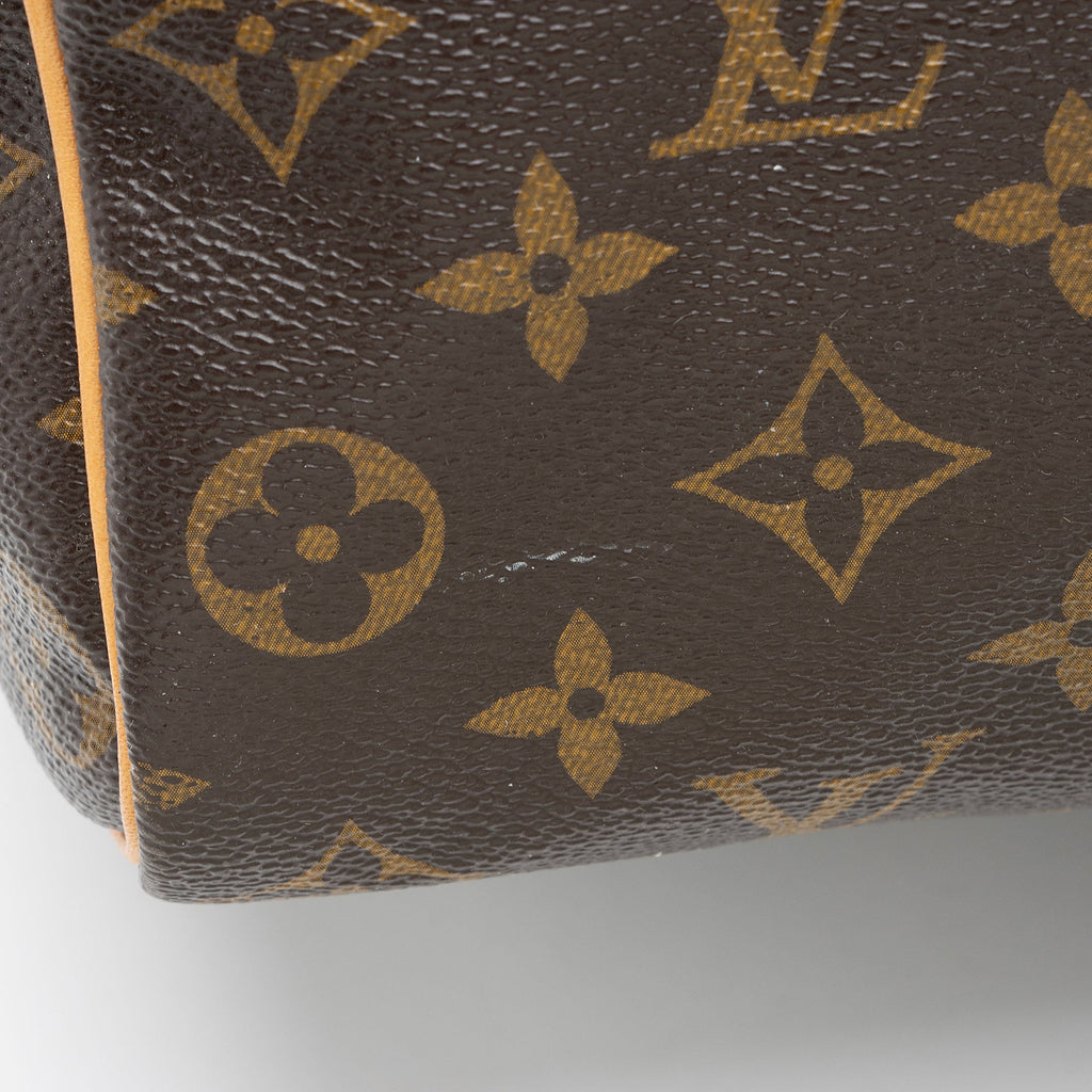Louis Vuitton Monogram Canvas Speedy 35 Satchel
