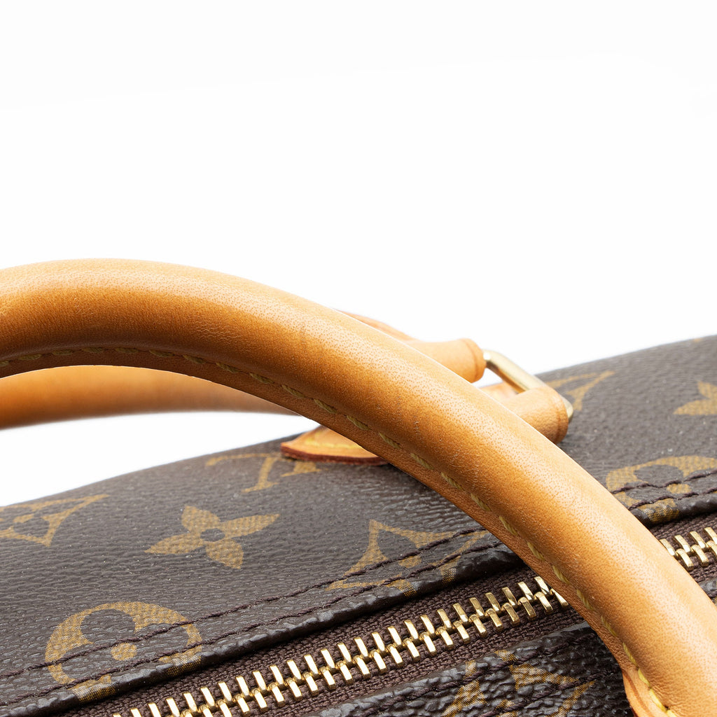 Louis Vuitton Monogram Canvas Speedy 35 Satchel