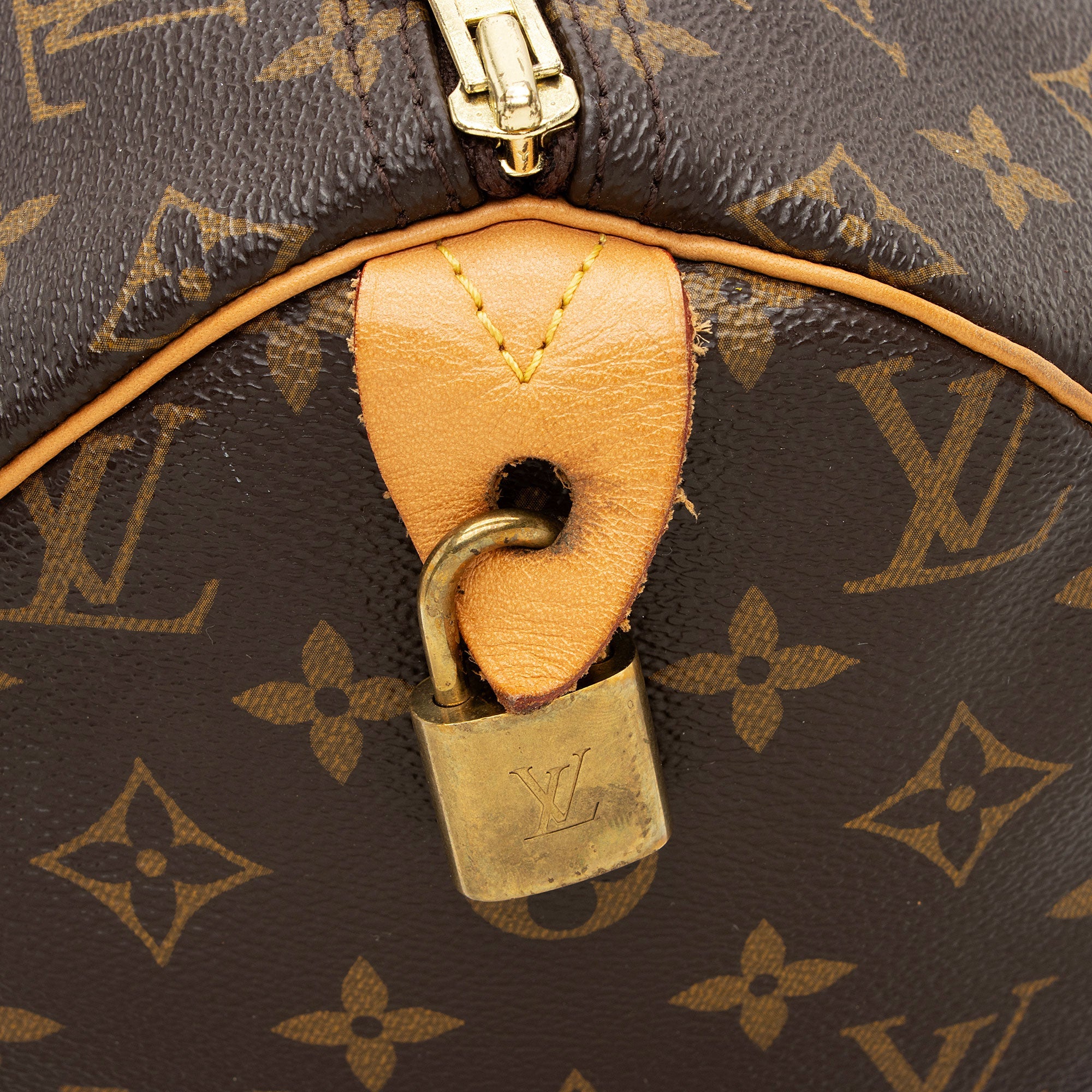 Louis Vuitton Monogram Canvas Speedy 40 Satchel