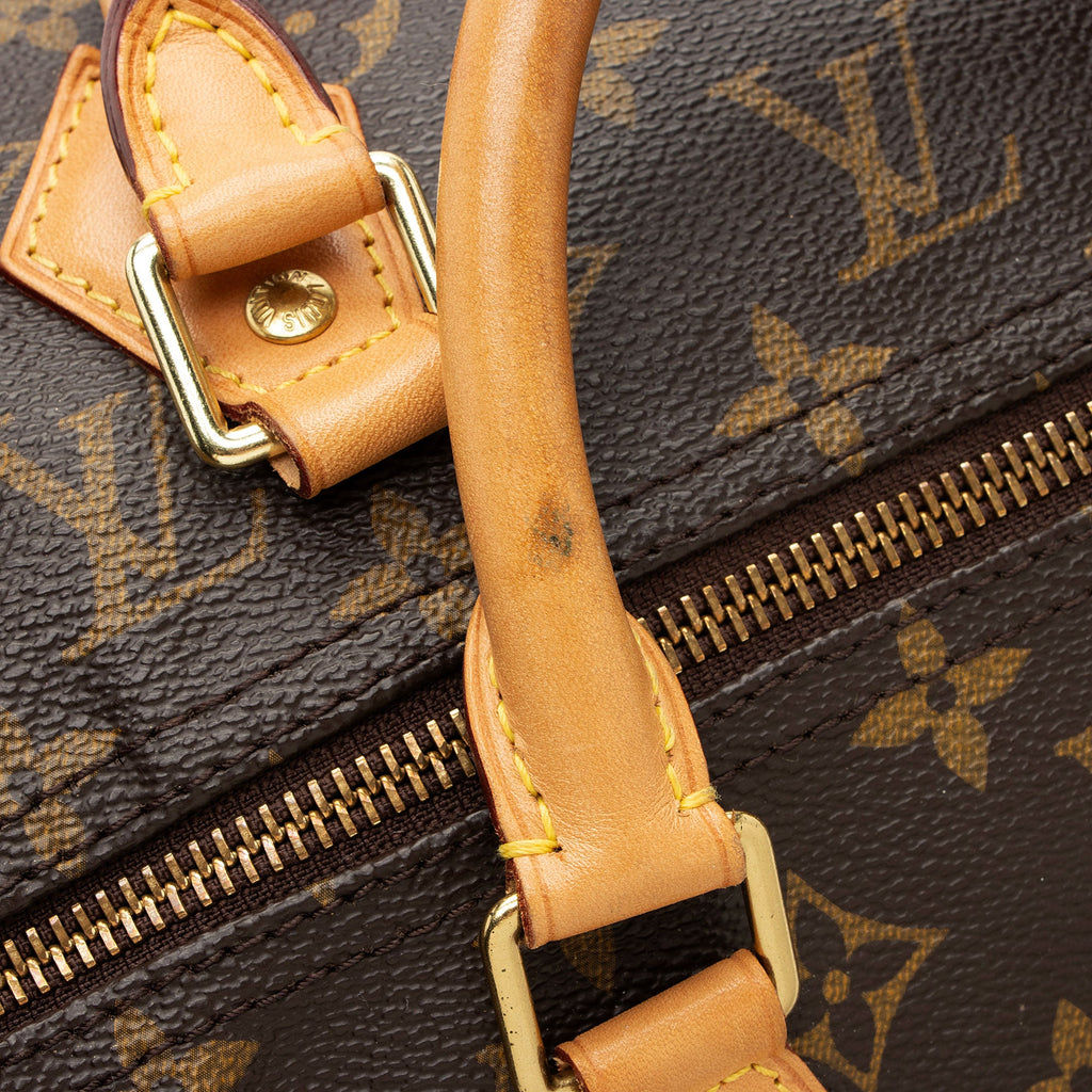 Louis Vuitton Monogram Canvas Speedy 40 Satchel