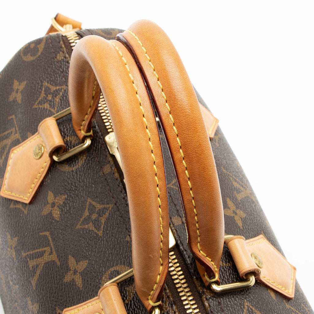 Louis Vuitton Monogram Canvas Speedy Bandouliere 25 Satchel