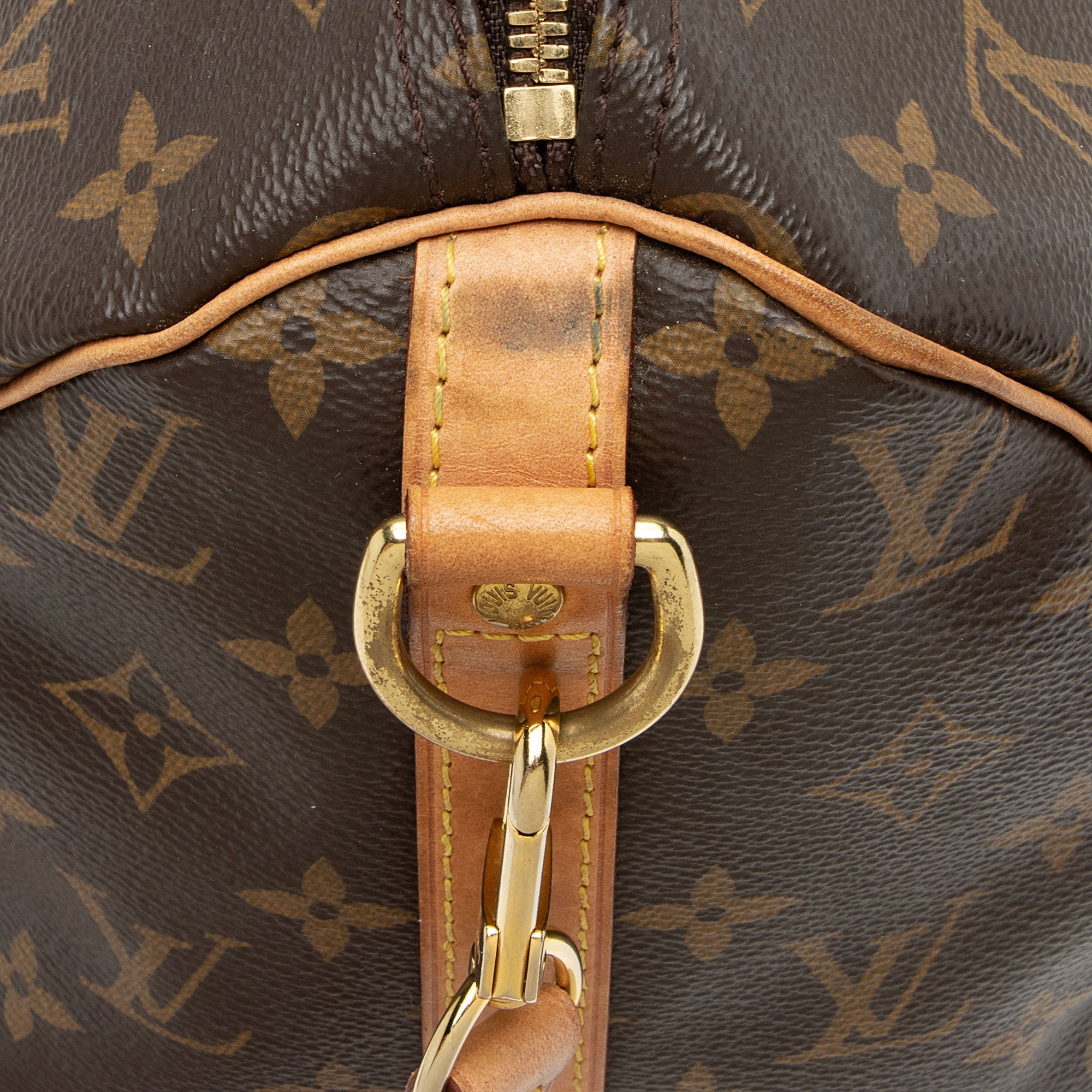 Louis Vuitton Monogram Canvas Speedy Bandouliere 30 Satchel