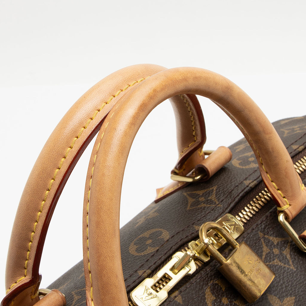 Louis Vuitton Monogram Canvas Speedy Bandouliere 30 Satchel