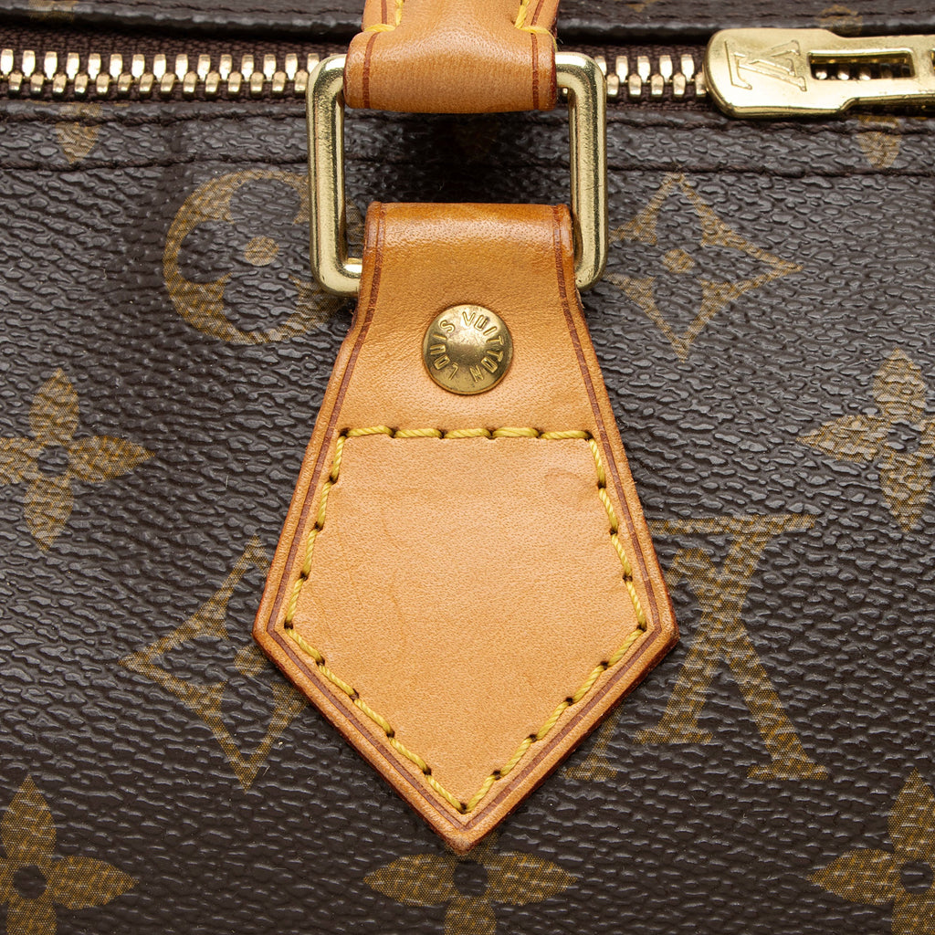 Louis Vuitton Monogram Canvas Speedy Bandouliere 30 Satchel