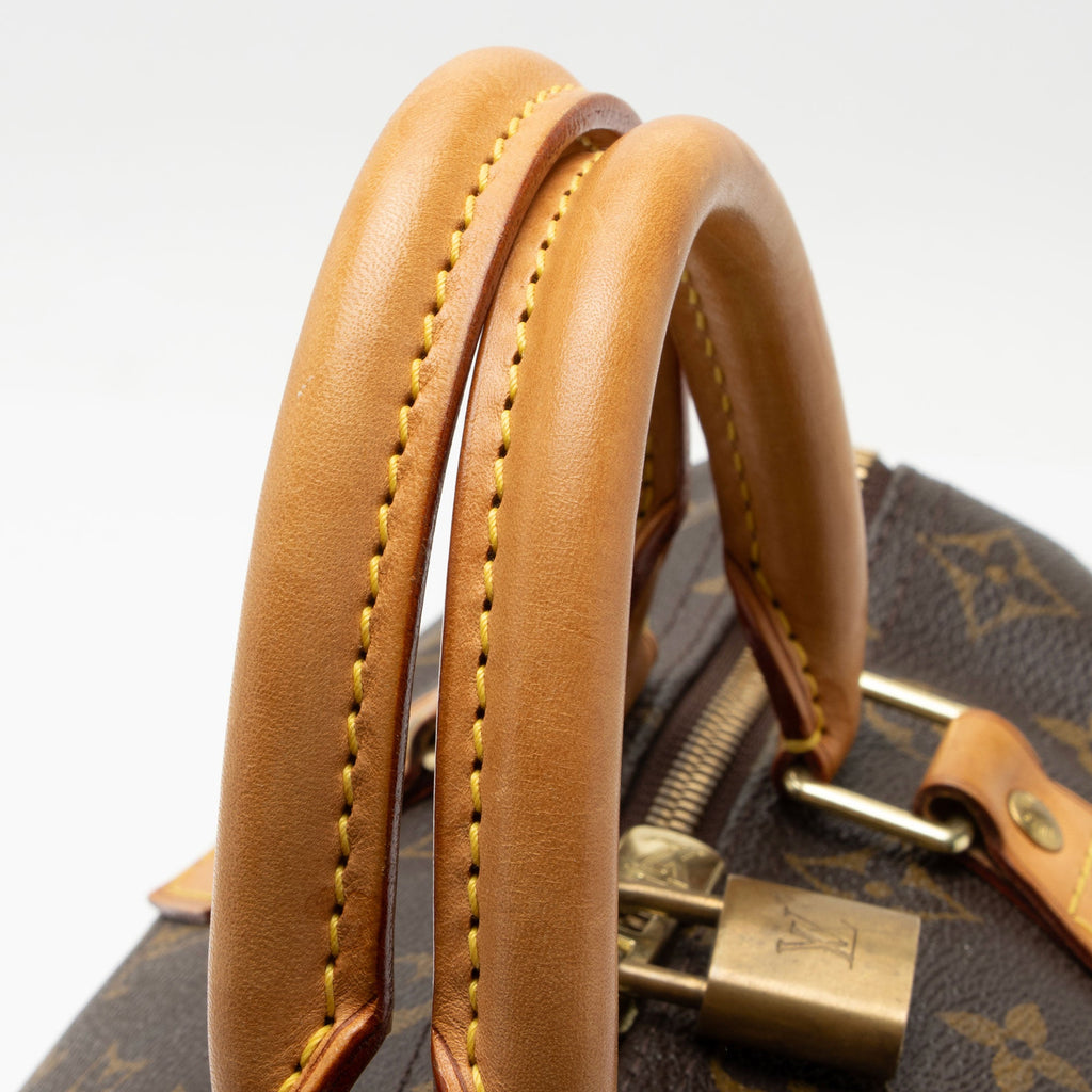 Louis Vuitton Monogram Canvas Speedy Bandouliere 30 Satchel