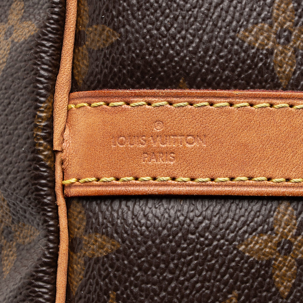 Louis Vuitton Monogram Canvas Speedy Bandouliere 30 Satchel