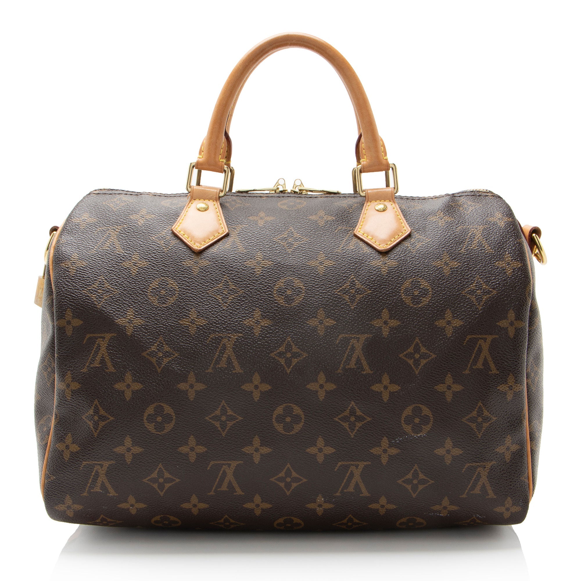 Louis Vuitton Monogram Canvas Speedy Bandouliere 30 Satchel