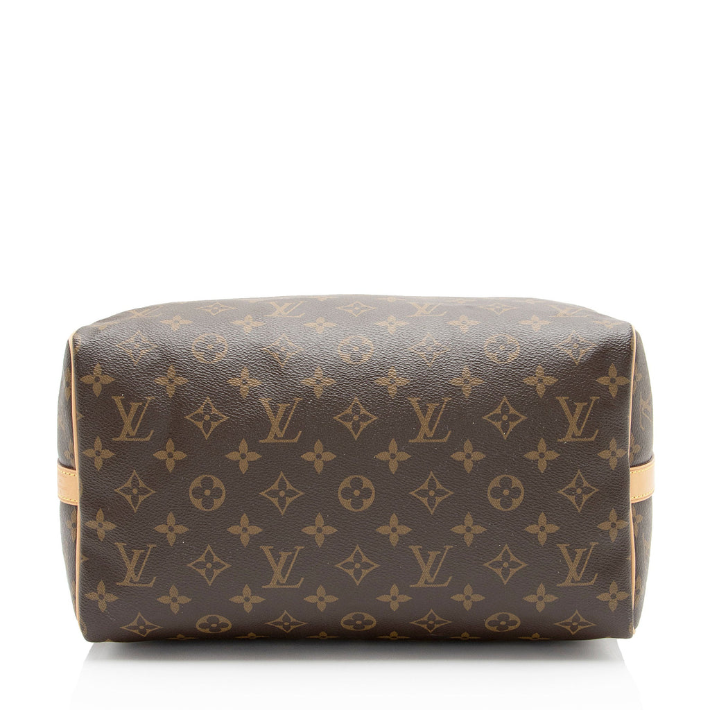 Louis Vuitton Monogram Canvas Speedy Bandouliere 30 Satchel