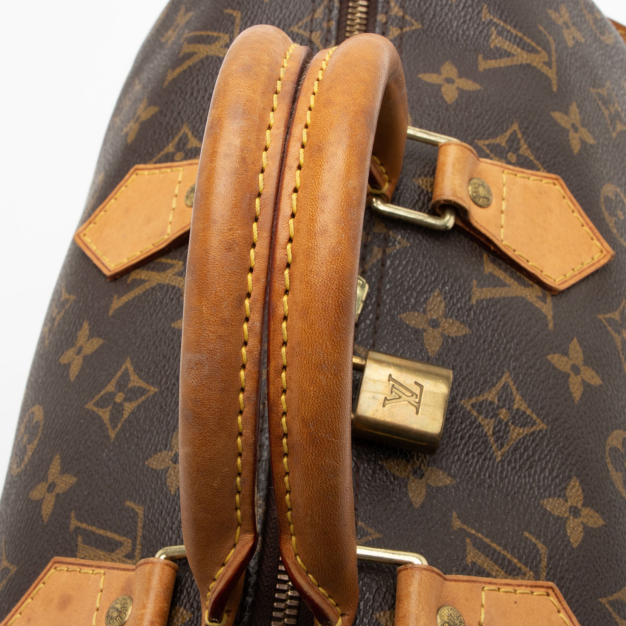 Louis Vuitton Monogram Canvas Speedy Bandouliere 35 Satchel