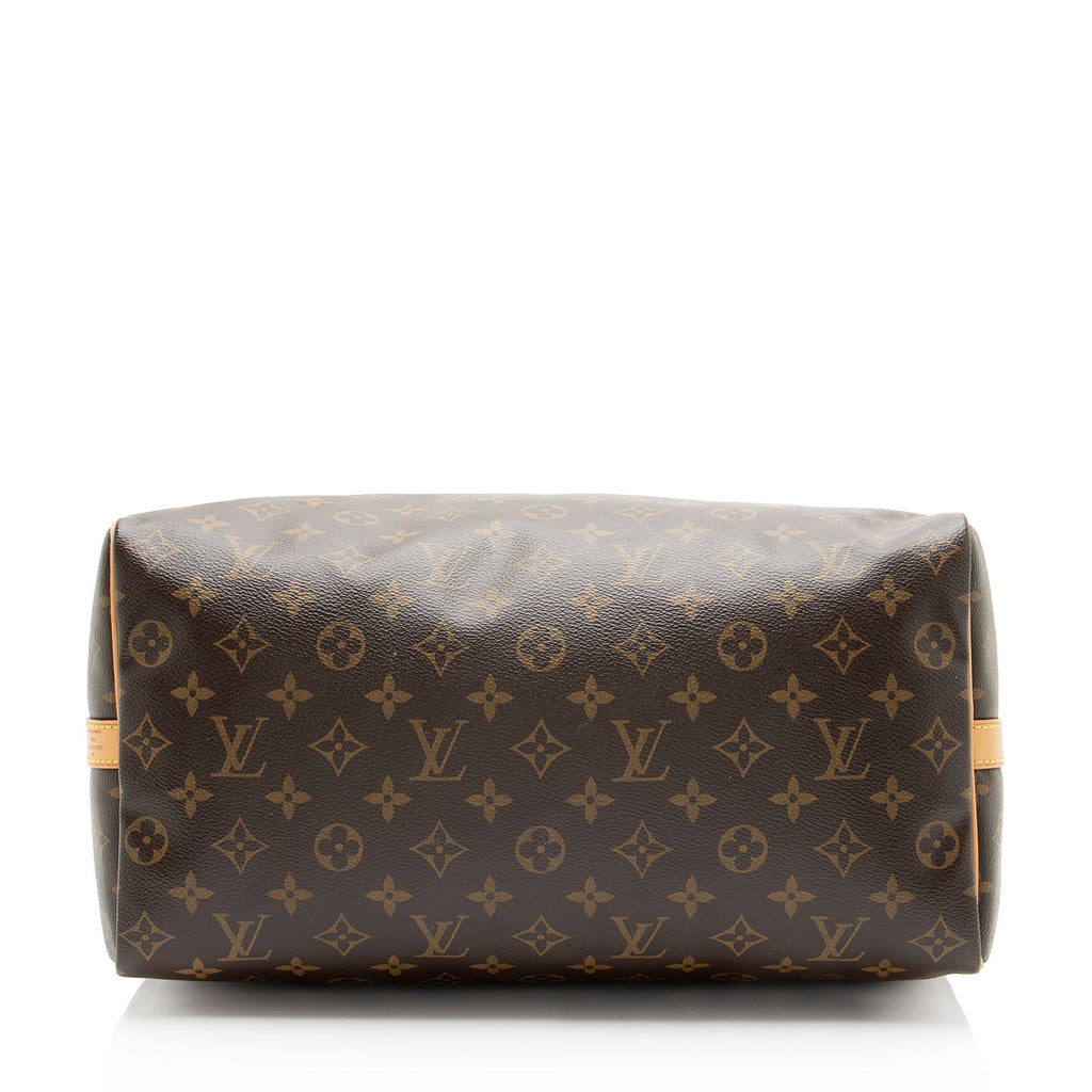 Louis Vuitton Monogram Canvas Speedy Bandouliere 35 Satchel