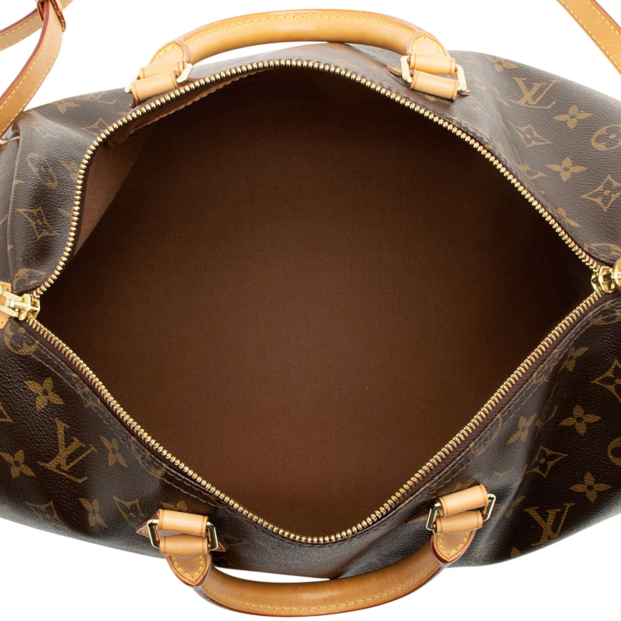 Louis Vuitton Monogram Canvas Speedy Bandouliere 35 Satchel