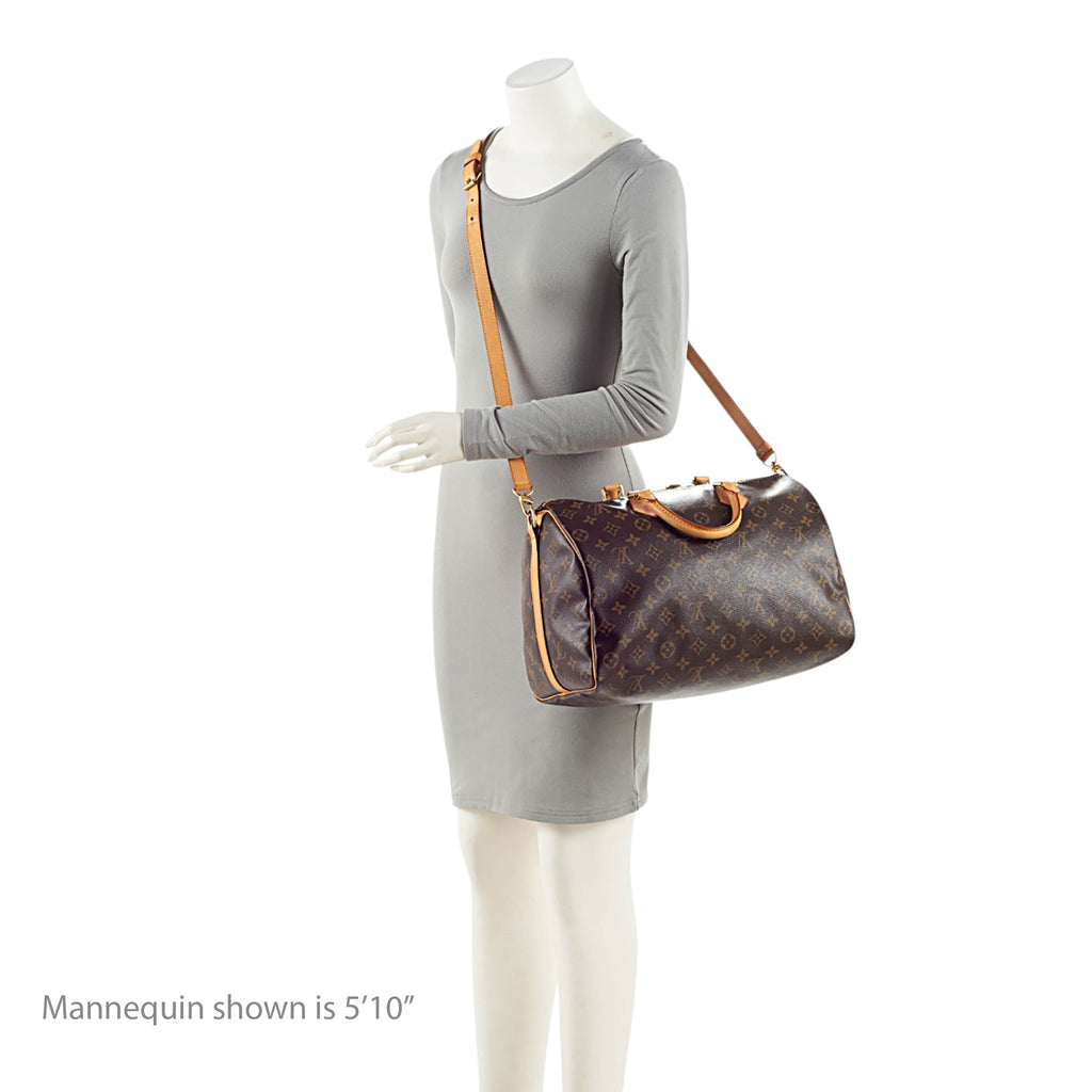 Louis Vuitton Monogram Canvas Speedy Bandouliere 35 Satchel