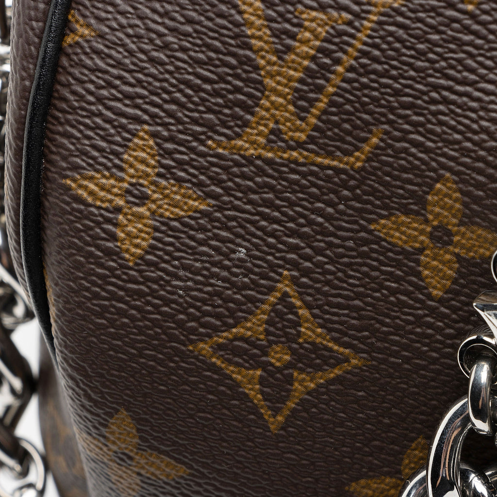Louis Vuitton Monogram Canvas Speedy Dark 30 Satchel