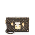 Louis Vuitton Monogram Canvas Studded Petite Malle Bag
