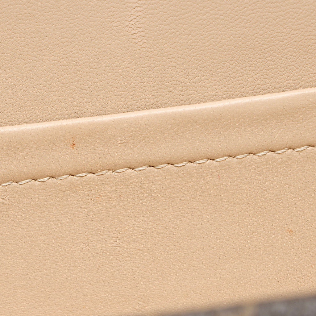 Louis Vuitton Monogram Canvas Diamond Stud Petite Malle Bag