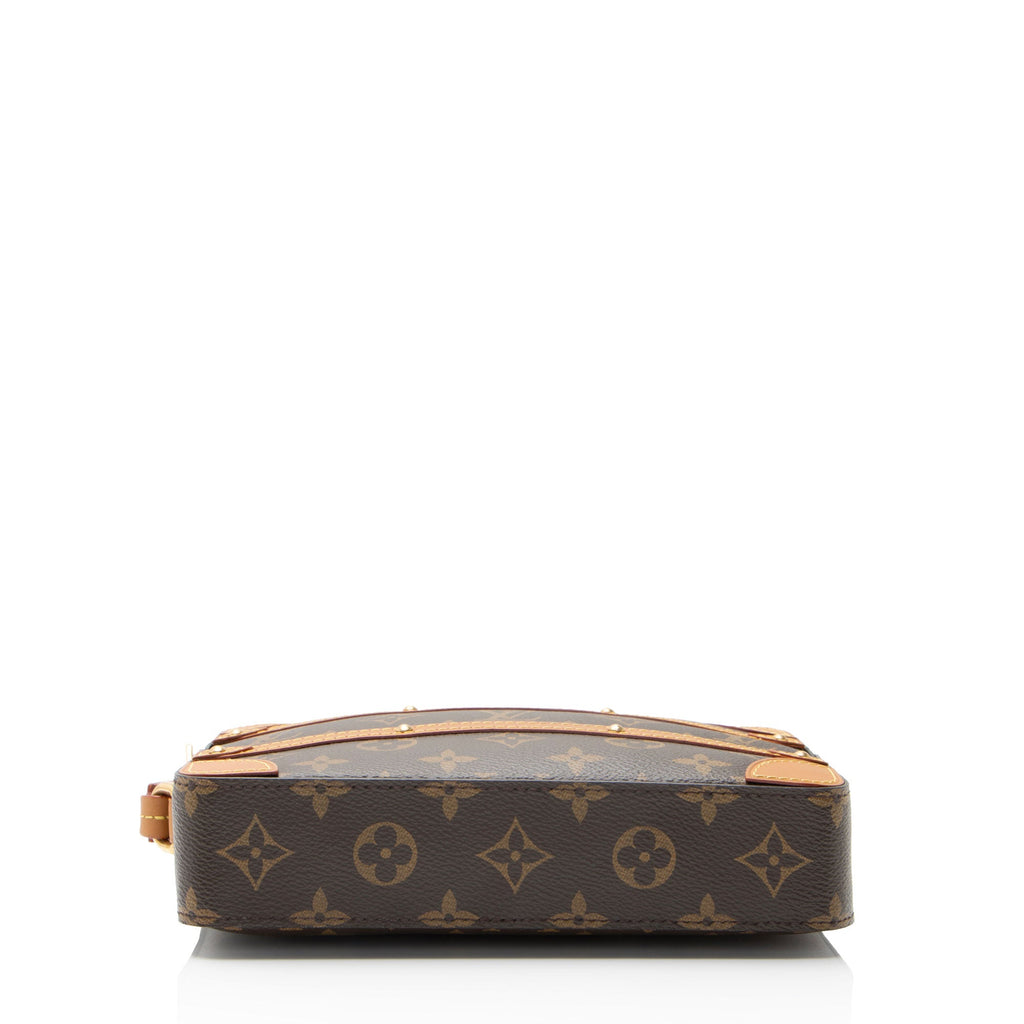 Louis Vuitton Monogram Canvas Studded Soft Trunk Pouch