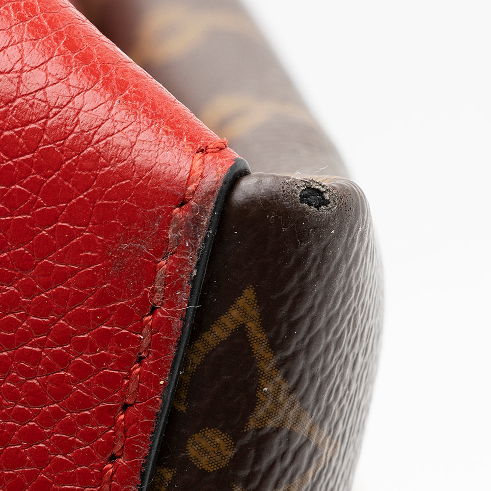 Louis Vuitton Monogram Canvas Surene MM Tote (SHF-19725)