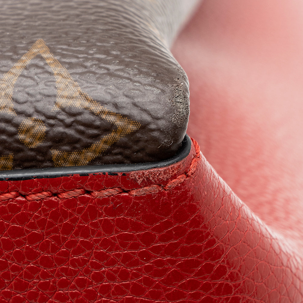 Louis Vuitton Monogram Canvas Surene MM Tote (SHF-19725)
