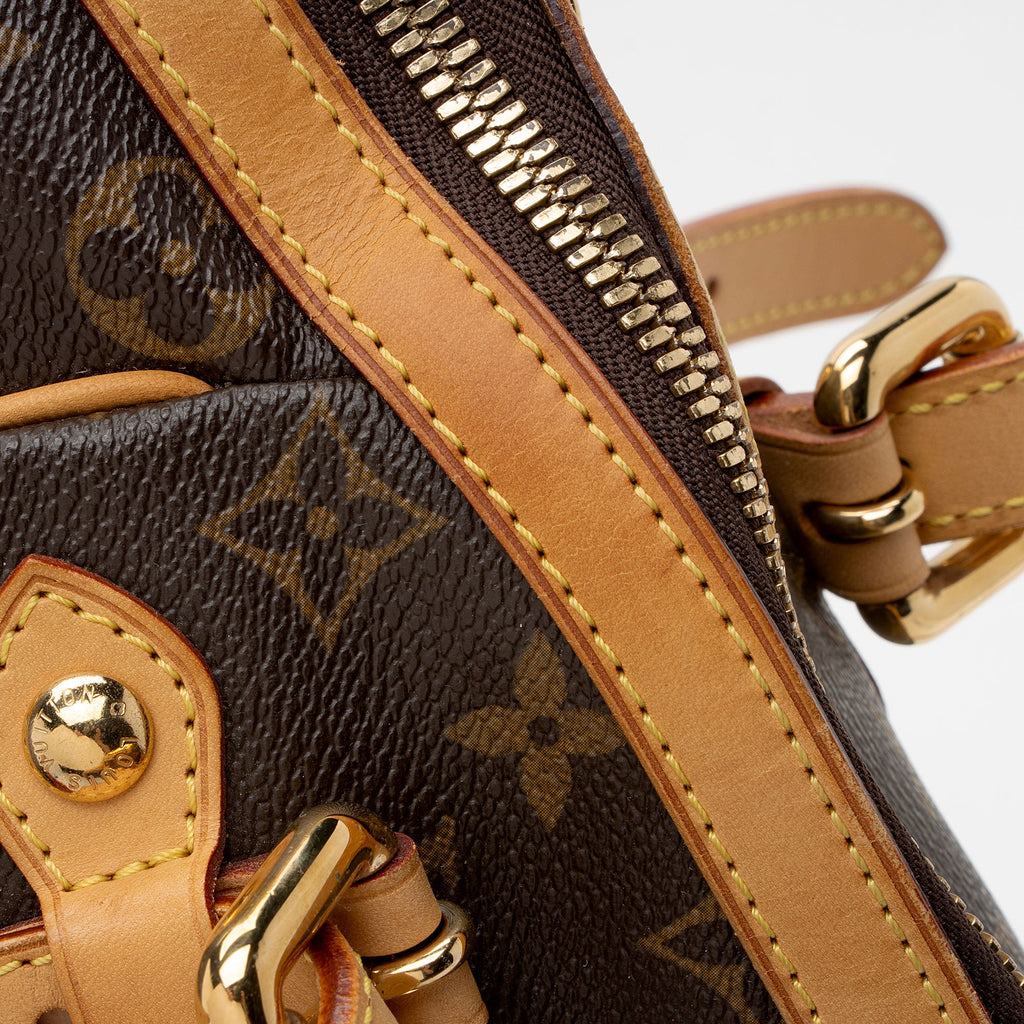 Louis Vuitton Monogram Canvas Tivoli GM Satchel (SHF-667bj5)