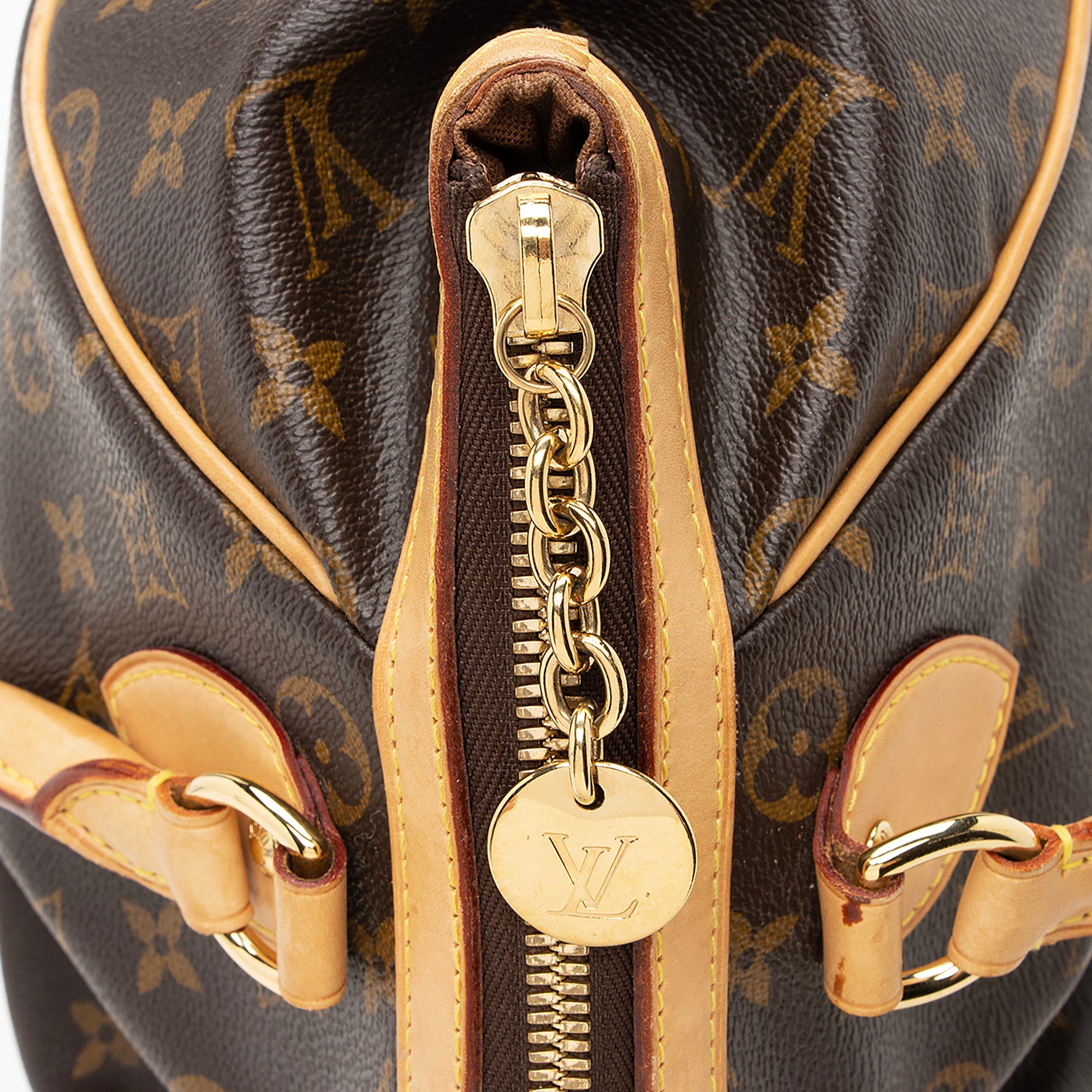 Louis Vuitton Monogram Canvas Tivoli PM Satchel (SHF-22506)