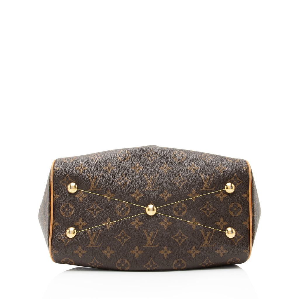 Louis Vuitton Monogram Canvas Tivoli PM Satchel (SHF-23123)