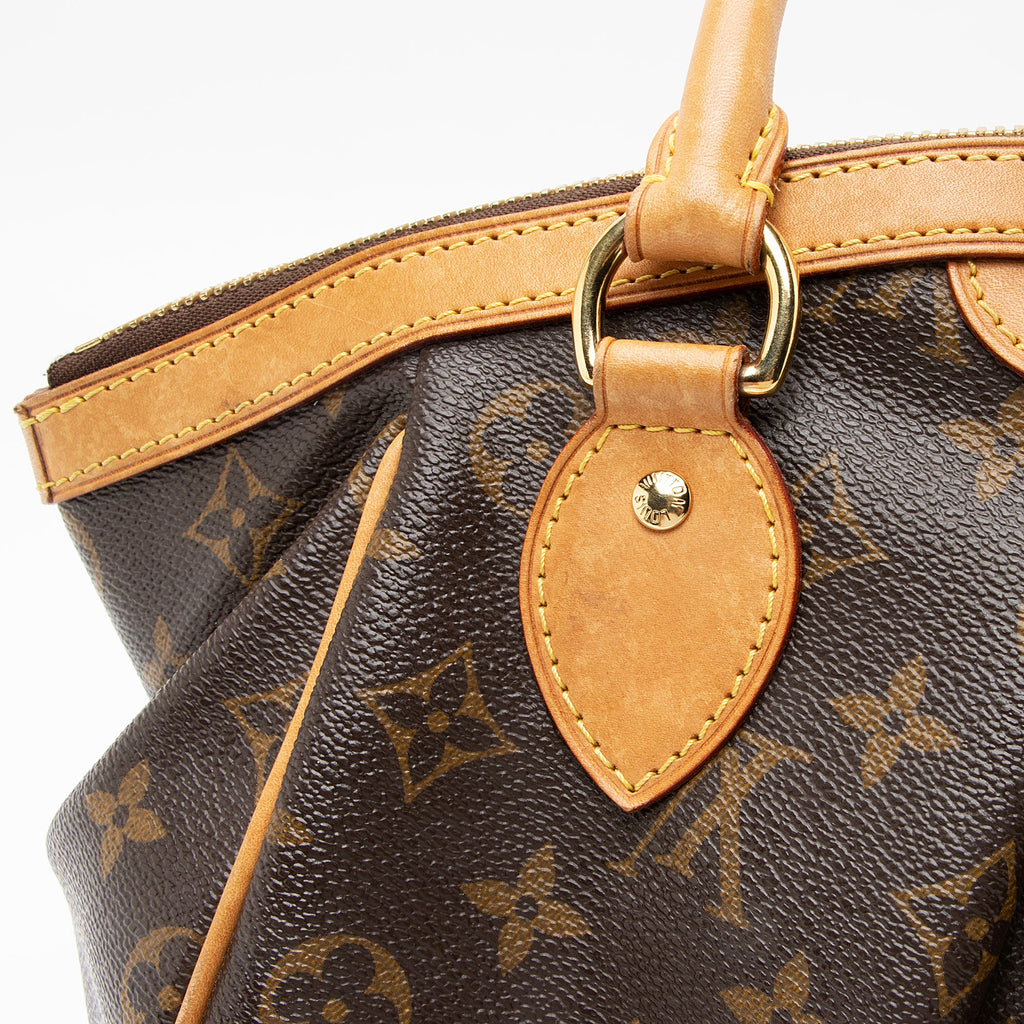 Louis Vuitton Monogram Canvas Tivoli PM Satchel (SHF-23123)