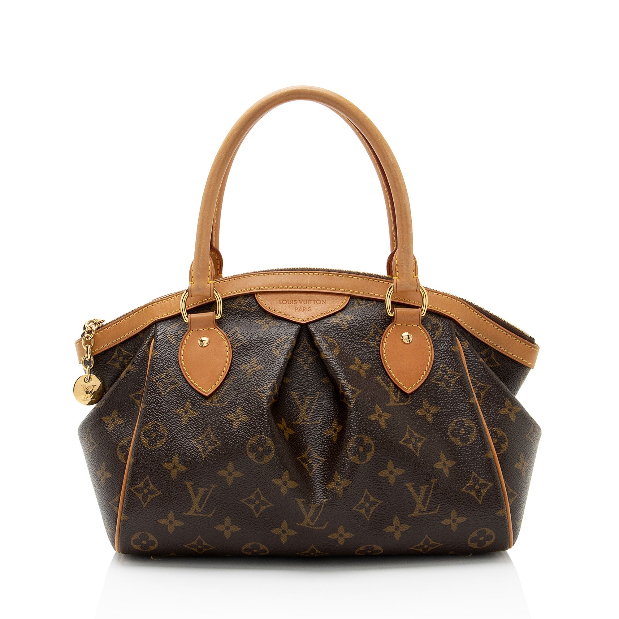 Louis Vuitton Monogram Canvas Tivoli PM Satchel (SHF-Q9Eq98)